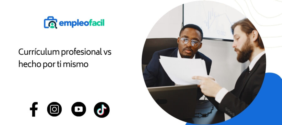 Currículum Profesional vs Currículum Elaborado por Uno Mismo