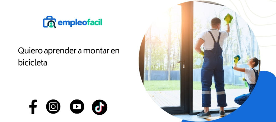 Quiero aprender a montar en bicicleta